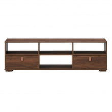 Load image into Gallery viewer, TV Stand Entertainment Media Center Console for TV's up to 60" w/ Drawers Walnut
