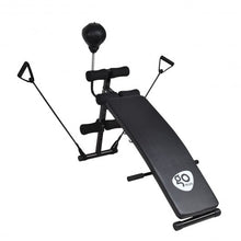 Load image into Gallery viewer, Adjustable Incline Curved Workout Fitness Sit Up Bench