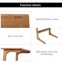 Load image into Gallery viewer, Home Office Bamboo End Side Sofa Laptop Desk