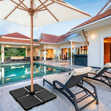 Load image into Gallery viewer, 4 Pcs 238lb Patio Cantilever Offset Umbrella Base Weight Stand