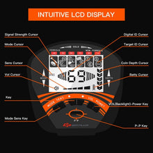 Load image into Gallery viewer, High Accuracy Metal Detector with Back-Lit LCD Display