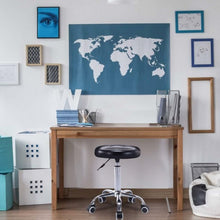 Load image into Gallery viewer, Adjustable Hydraulic Salon Rolling Swivel Stool-Black