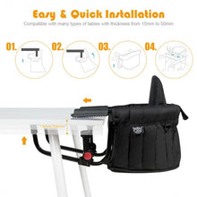 Load image into Gallery viewer, Portable & Folding Clip Fast Hook for High Load -Black