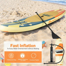 Load image into Gallery viewer, Inflatable Stand Up Paddle Board Surfboard with Bag Aluminum Paddle and Hand Pump-M