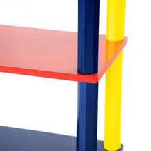 Load image into Gallery viewer, 3 Tiers Kids Bookshelf Crayon Themed Shelves Storage Bookcase