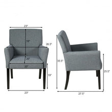 Load image into Gallery viewer, Executive Guest Chair Reception Waiting Room Arm Chair-Gray