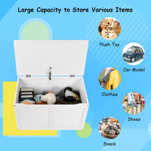 Load image into Gallery viewer, Wooden Toy Storage Chest Box