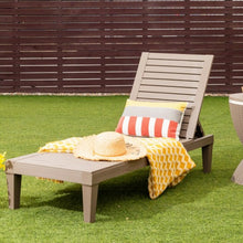 Load image into Gallery viewer, Outdoor Recliner Chair with 5-Position Adjustable Backrest-Brown