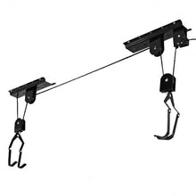 Load image into Gallery viewer, New Bike Bicycle Lift Ceiling Mounted Hoist Storage Garage Hanger Pulley Rack