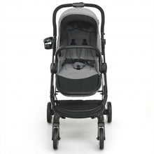 Load image into Gallery viewer, High Landscape Foldable Baby Stroller with Reversible Reclining Seat-Gray
