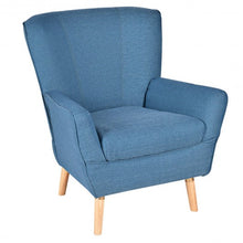 Load image into Gallery viewer, Wooden Accent Leisure Sofa Arm Chair
