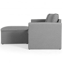 Load image into Gallery viewer, Convertible L-Shaped Sectional Sofa Couch with Reversible Chaise-Dark Gray