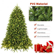 Load image into Gallery viewer, 7.5 Ft Pre-lit PVC Christmas Fir Tree with 700 LED Light