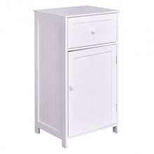 Load image into Gallery viewer, White Storage Cabinet Bathroom Organizer