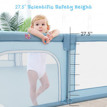 Load image into Gallery viewer, Baby Playpen Extra Large Kids Activity Center Safety Play-Blue