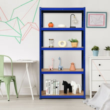 Load image into Gallery viewer, 2 Pcs Storage Shelves Garage Shelving Units Tool Utility Shelves-Navy