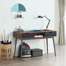 Load image into Gallery viewer, Computer Desk PC Laptop Writing Table with Drawers & Shelf