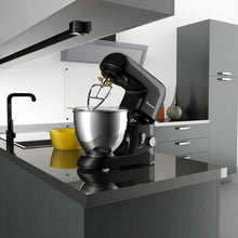 Load image into Gallery viewer, 4.3 Qt 550 W Tilt-Head Stainless Steel Bowl Electric Food Stand Mixer-Black