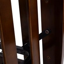 Load image into Gallery viewer, Coffee Pine Wood Baby Toddler Bed Convertible Crib