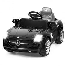 Load image into Gallery viewer, New Red Mercedes Benz sls r/c Mp3 Kids Ride on Car Electric Battery Toy-black