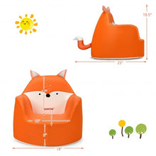 Load image into Gallery viewer, Kids Cartoon Sofa Seat Toddler Children Armchair Couch-Orange