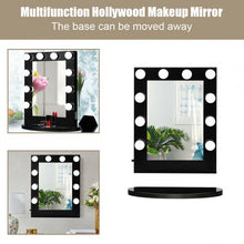 Load image into Gallery viewer, Hollywood Makeup Vanity Mirror tanding Vanity Makeup Mirror