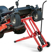 Load image into Gallery viewer, Hydraulic Lawnmower Lift Jack for Tractors and Zero Turn Riding Lawn Mowers