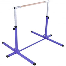 Load image into Gallery viewer, Adjustable Gymnastics Horizontal Bar for Kids-Purple