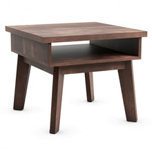 Load image into Gallery viewer, 2-Tier Nightstand Space-Saving Side Sofa End Table