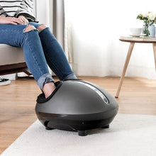 Load image into Gallery viewer, Heat Air Compression Foot Massager Kneading Shiatsu Therapy Plantar Massage