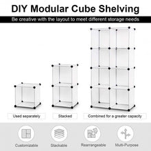 Load image into Gallery viewer, DIY 8 Cubes Portable Closet Storage Organizer