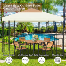Load image into Gallery viewer, 10' x 10' Patio Gazebo Canopy Tent Garden Shelter