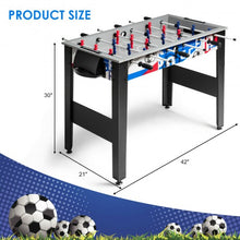 Load image into Gallery viewer, 42" Wooden Foosball Table for Adults & Kids Home Recreation