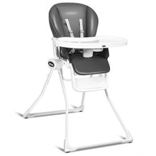 Load image into Gallery viewer, Space Saving Fold Baby High Chair-Gray