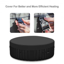 Load image into Gallery viewer, Goplus Portable Inflatable Bubble Massage Spa-Black