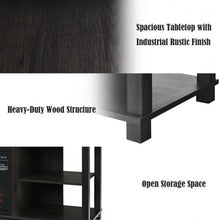 Load image into Gallery viewer, 2-Tier TV Stand Storage Cabinet Console Adjustable Shelves