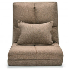 Load image into Gallery viewer, Fold Down Chair Flip Out Lounger w/ Pillow