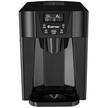 Load image into Gallery viewer, 2-In-1 Ice Maker Water Dispenser 36lbs/24H LCD Display-Black