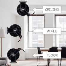 Load image into Gallery viewer, 3/8" x 65' Auto Rewind Retractable Air Hose