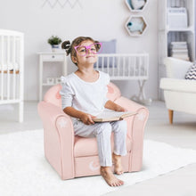 Load image into Gallery viewer, Kids Lamb Sofa Children Armrest Couch