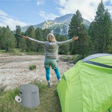 Load image into Gallery viewer, Portable Travel Toilet with Paper Holder for Indoor Outdoor