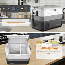 Load image into Gallery viewer, 58 Quart Portable Electric Camping Car Cooler