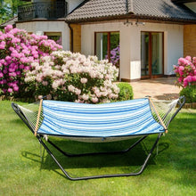Load image into Gallery viewer, Indoor and Outdoor Hammock Frame Heavy Steel Frame Hanging Hooks