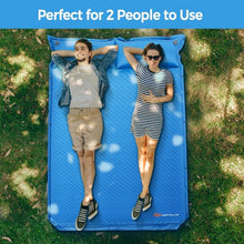 Load image into Gallery viewer, Self-Inflating Camping Outdoor Sleeping Mat with Pillows Bag