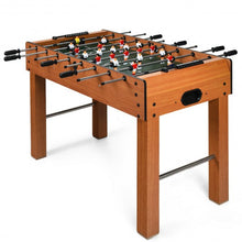 Load image into Gallery viewer, 48" Foosball Table Indoor Soccer Game-Brown