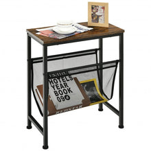 Load image into Gallery viewer, Narrow Sling Industrial Accent Console Table