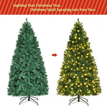 Load image into Gallery viewer, 7 Ft PVC Artificial Christmas Tree with LED Lights