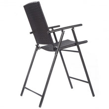 Load image into Gallery viewer, 4 pcs Rattan Wicker Folding Chairs
