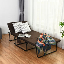 Load image into Gallery viewer, Folding Guest Sleeper Bed w/6 Position Adjustment-Brown
