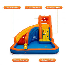 Load image into Gallery viewer, Inflatable Water Bouncer House with Climbing Wall